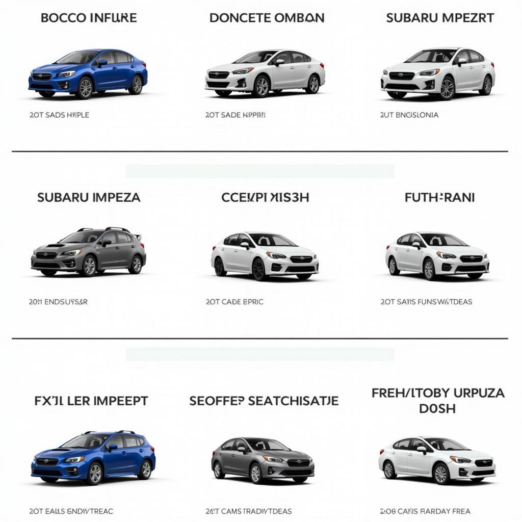 2019 Subaru Impreza Models in ASEAN