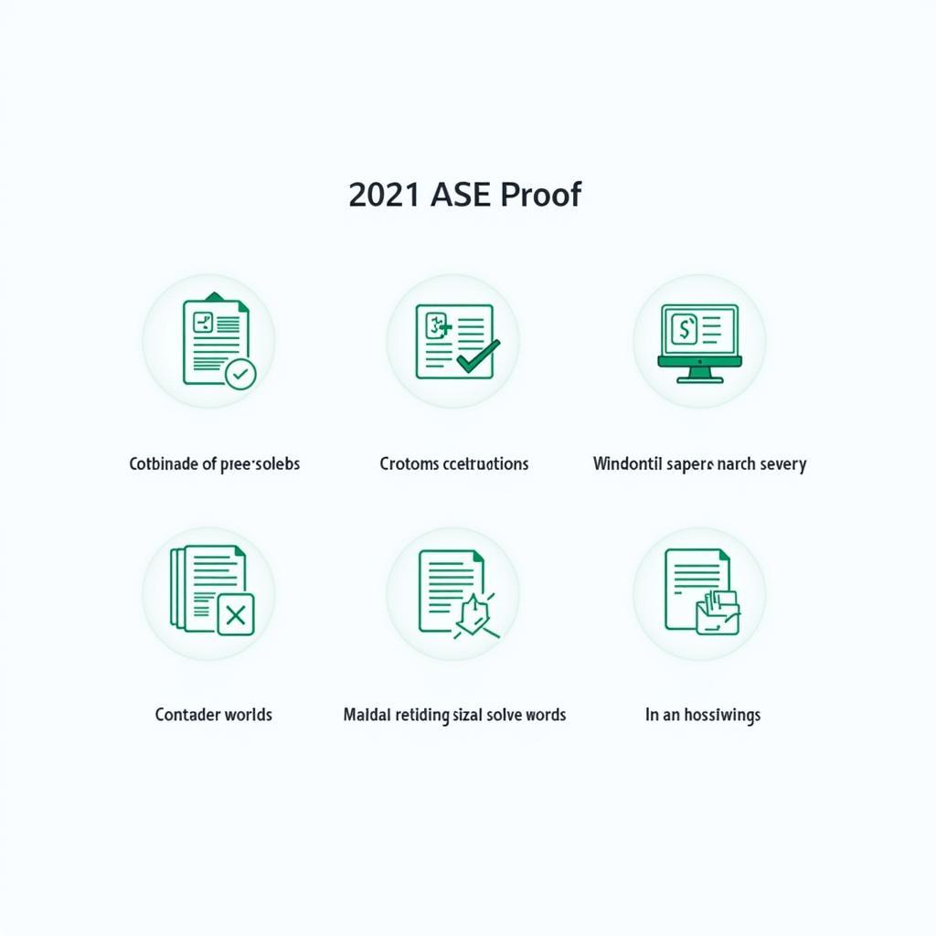 Digital Documents for 2021 ASE Proof