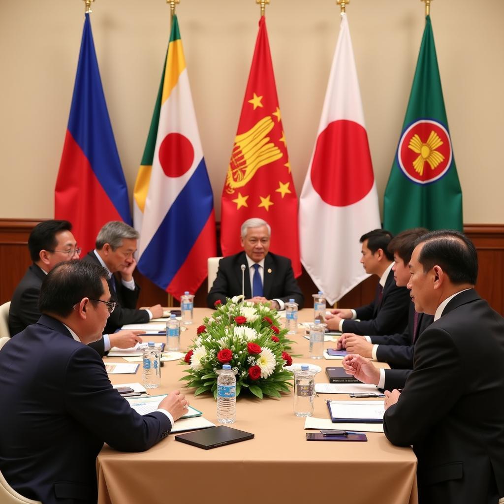 Leaders Meeting at the 21st ASEAN-Japan Summit