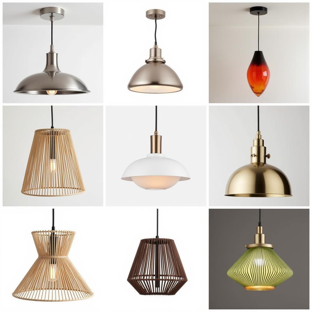 Different Materials and Styles of 3 Pendant Light ASE