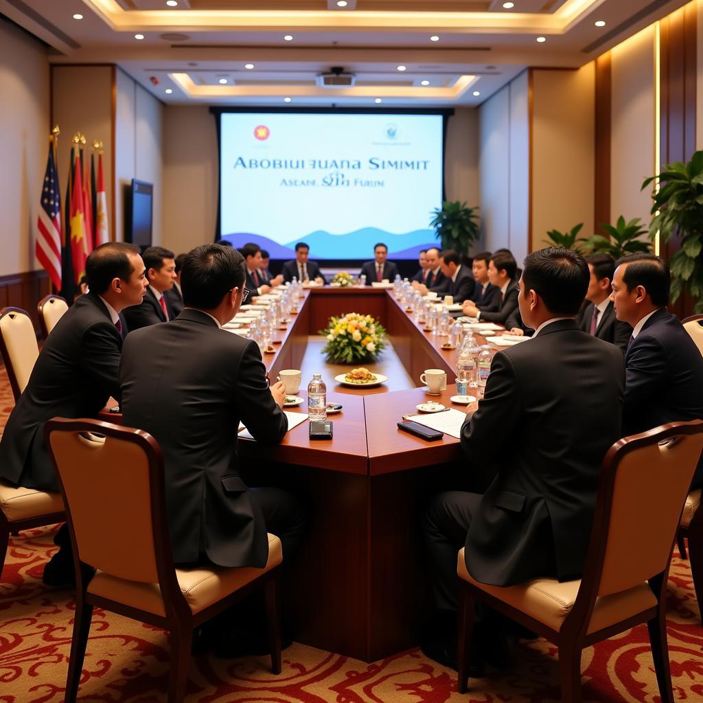 ASEAN Leaders Discussing Economic Strategies at the 31st Summit