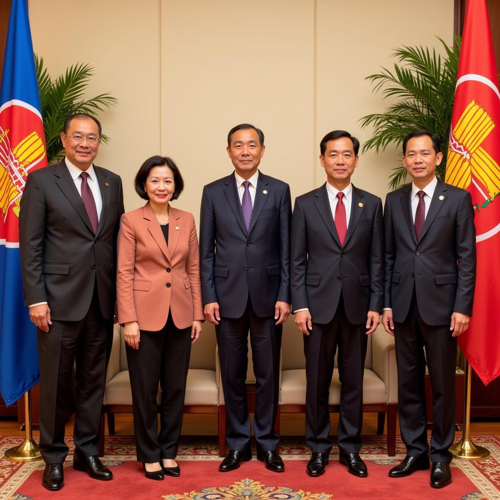 ASEAN Leaders Looking Towards the Future