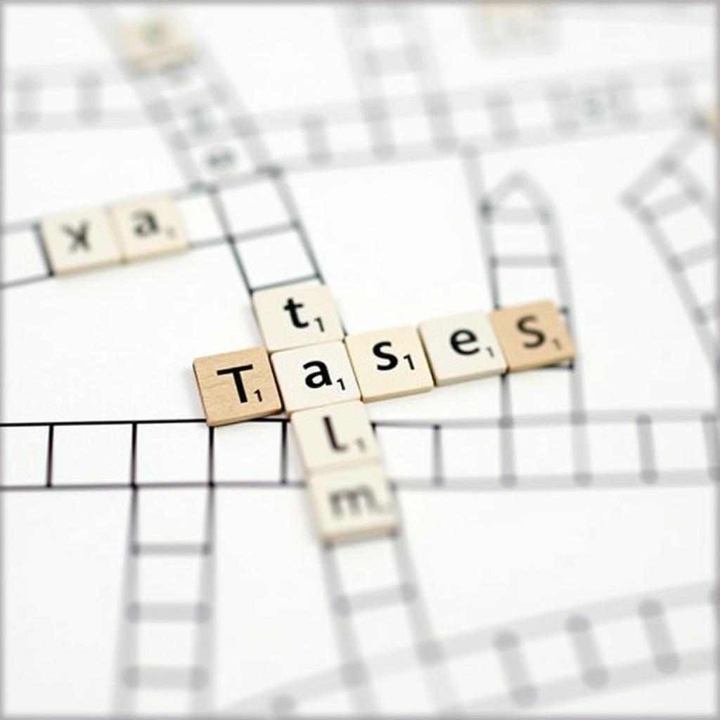 Word Puzzle with 5 Letter Word Starting with T and Ending in Ase