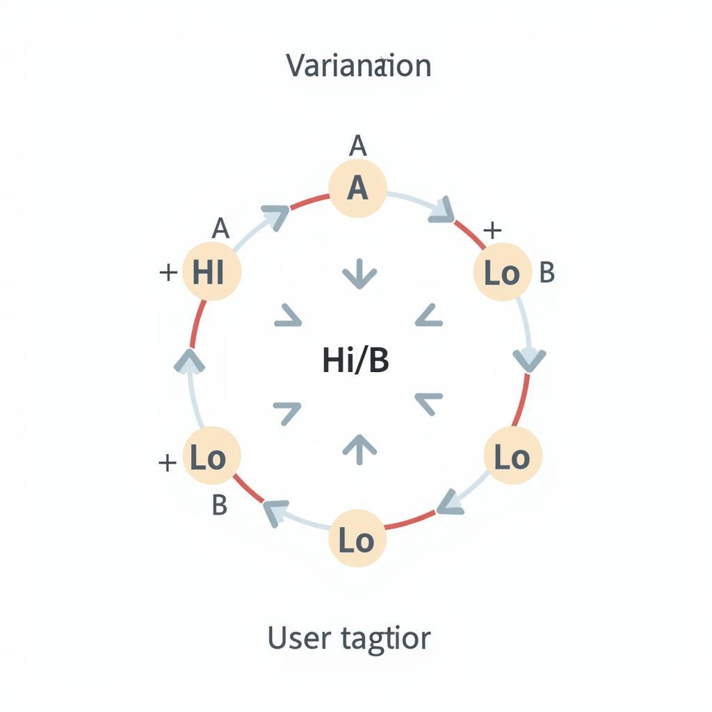 A/B Testing with HiLo Approach Diagram