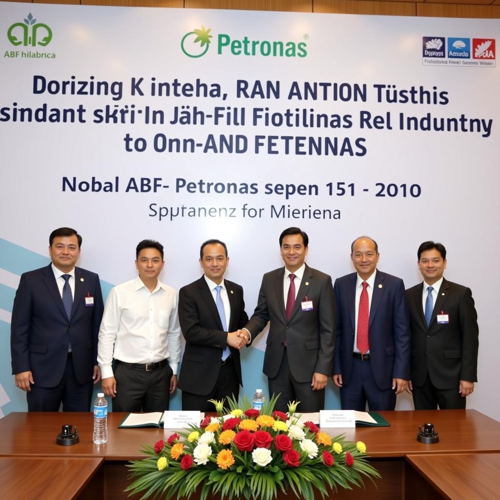 ABF and Petronas Partnership Signing Ceremony