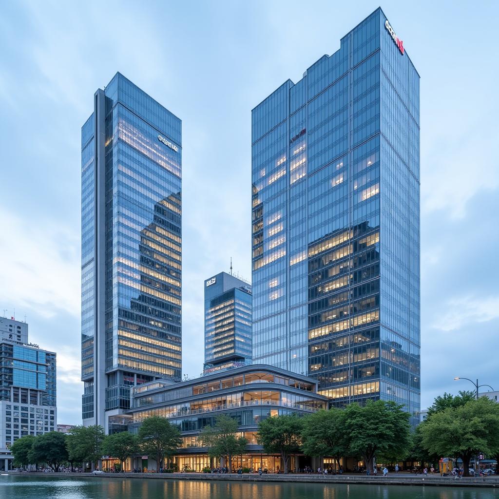 Accenture's Singapore Office Building