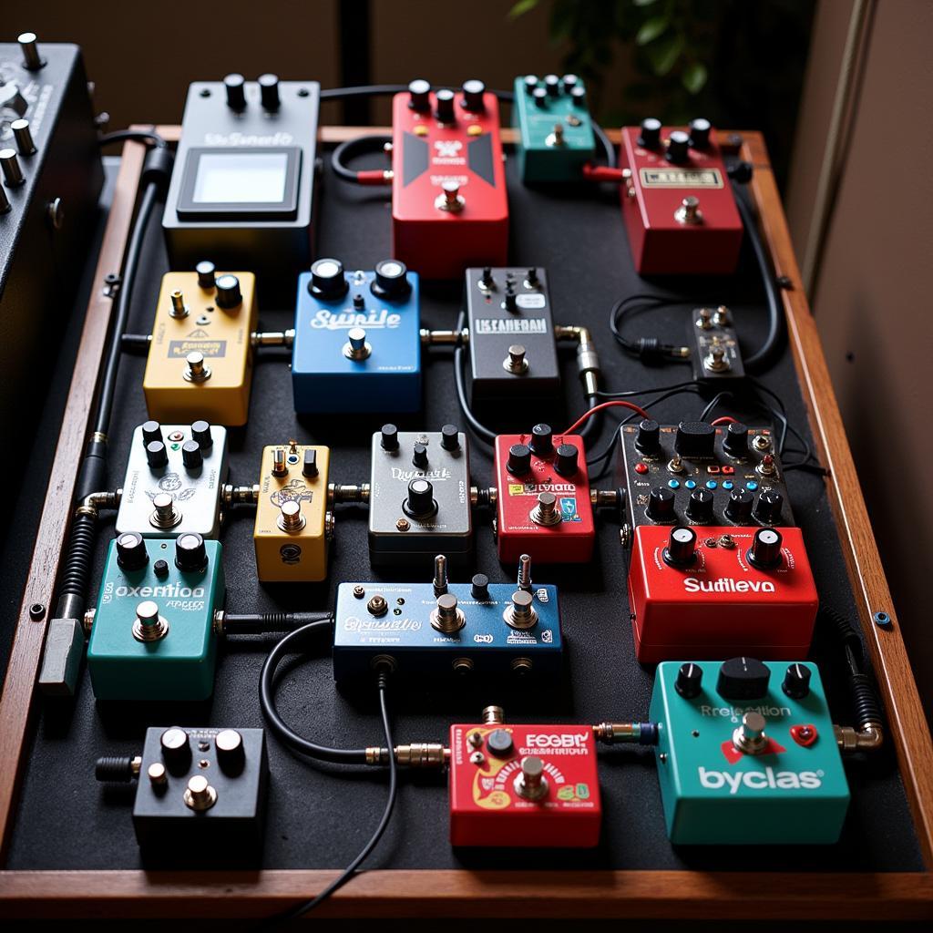 Adam Evans's loop machine setup