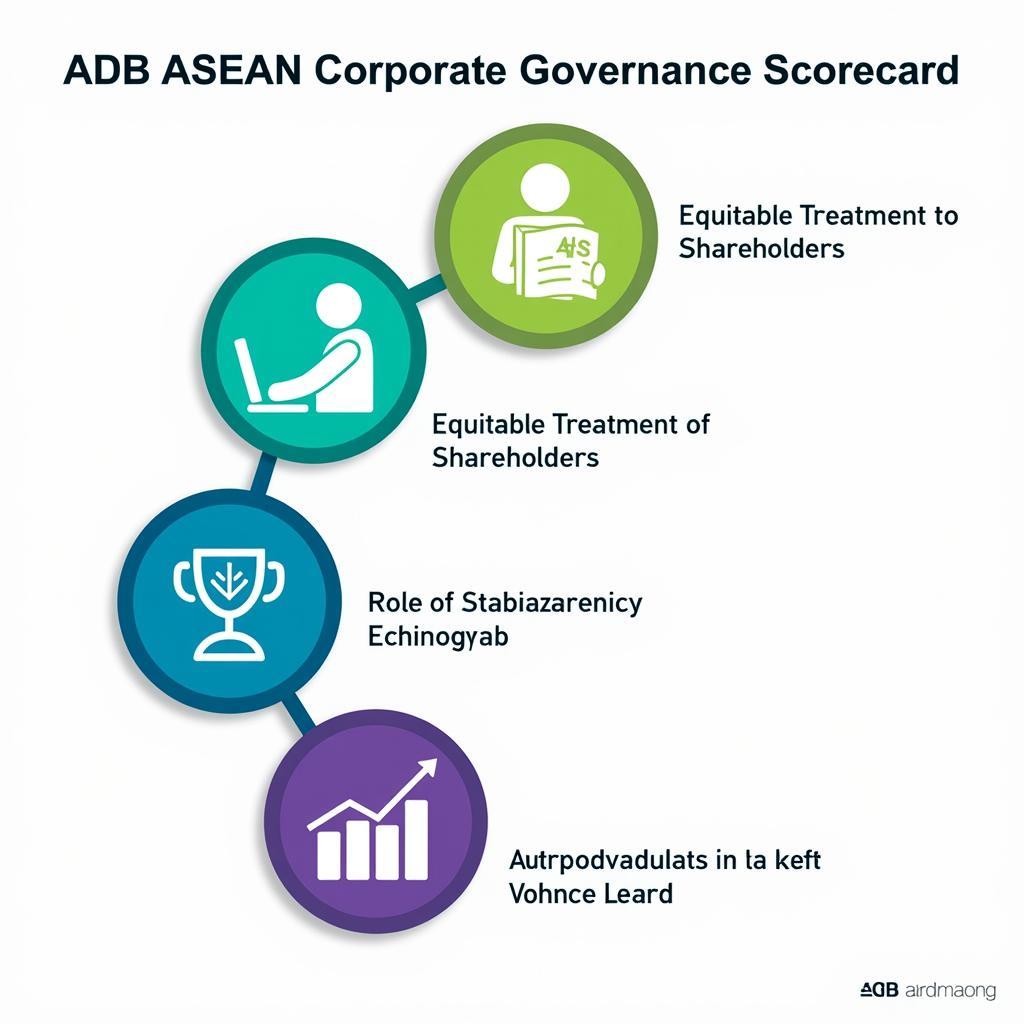 ADB ASEAN Corporate Governance Scorecard Infographic