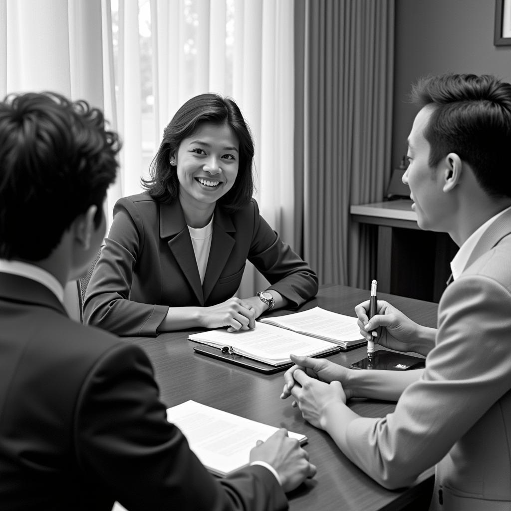 Adelina Kamal at the ASEAN Secretariat