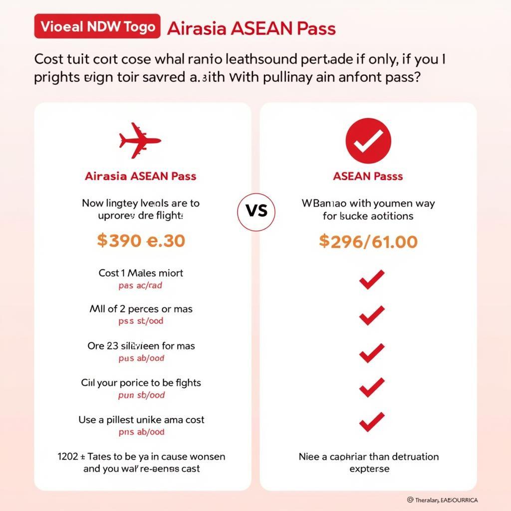 Airasia ASEAN Pass Cost Comparison