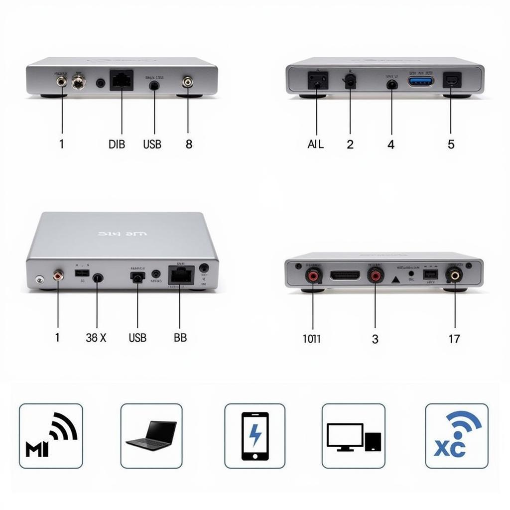 Akai ASE-22 Connectivity Options Illustrated