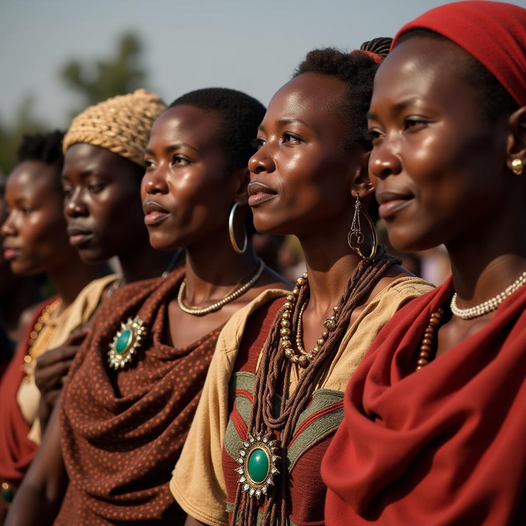 Xhosa Cultural Ceremony Depicting the Phrase's Meaning