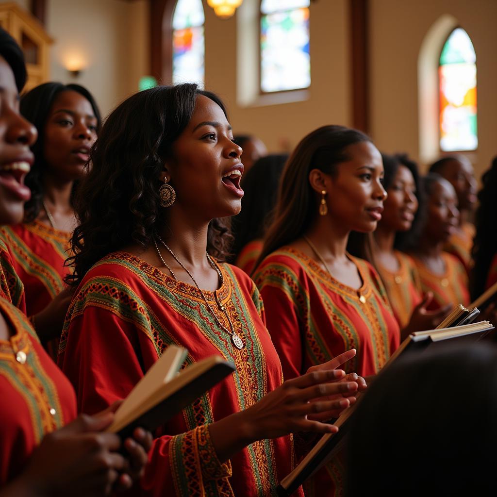 Amadodana Ase Wesile Choir Singing