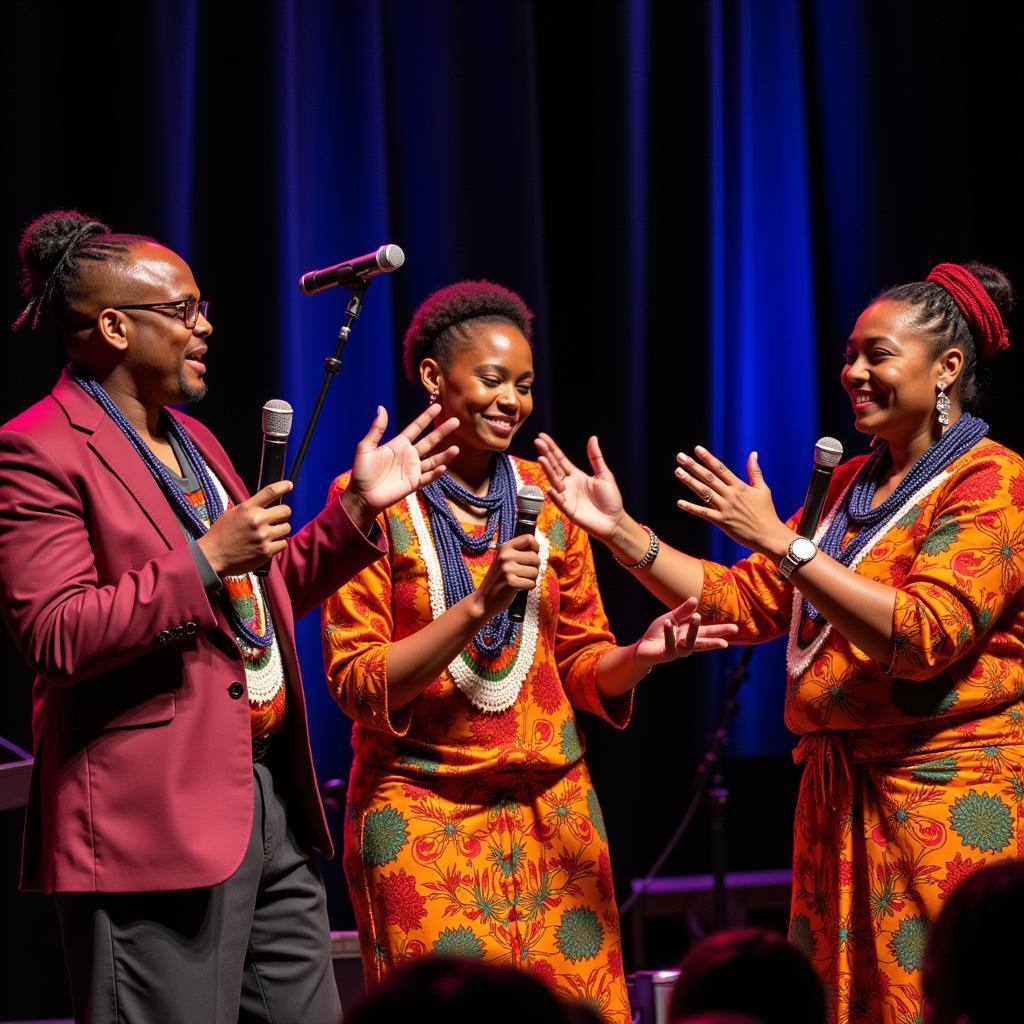 Amadodana Ase Wesile, a renowned South African Gospel Group