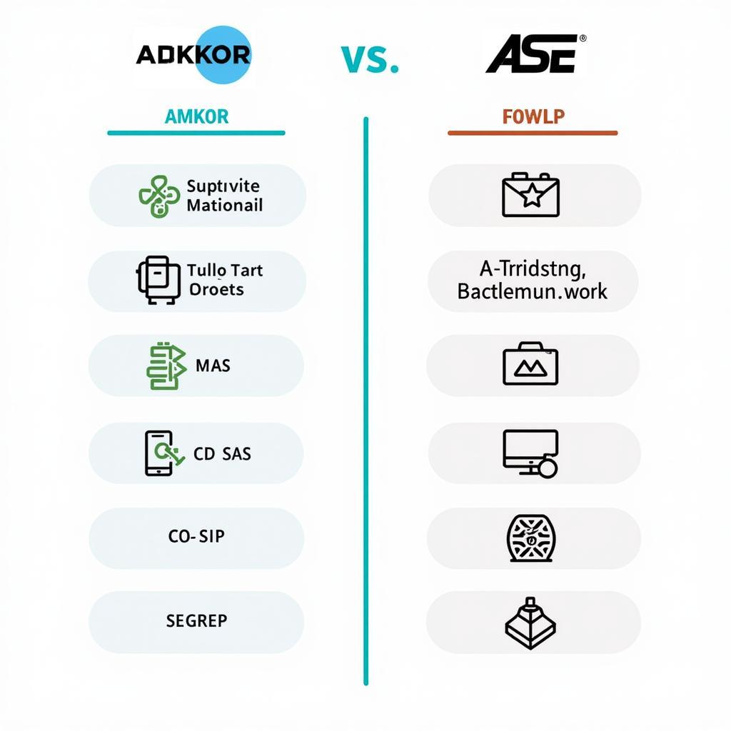 Comparing Amkor and ASE Packaging Technologies