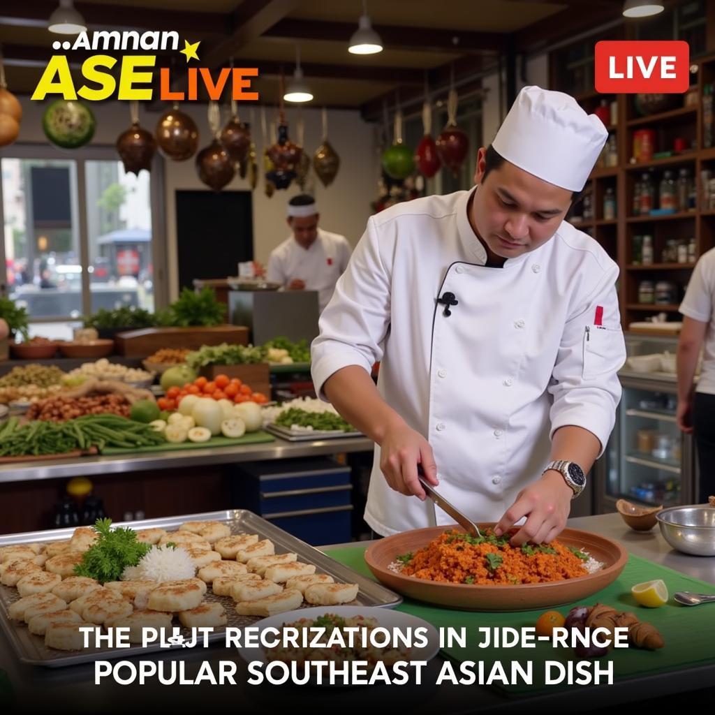 Exploring Southeast Asian Cuisine through Amman ASE Live