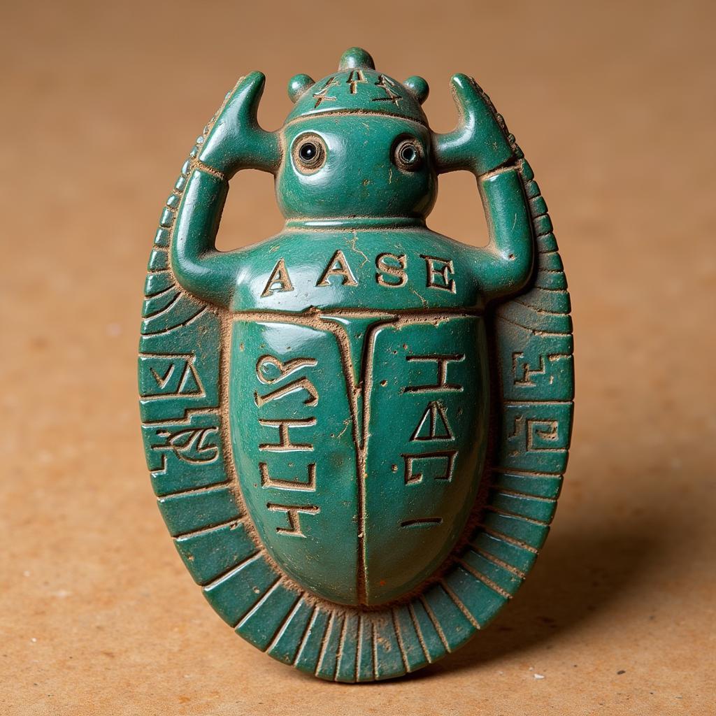 Ancient Egyptian Amulet Depicting Ase