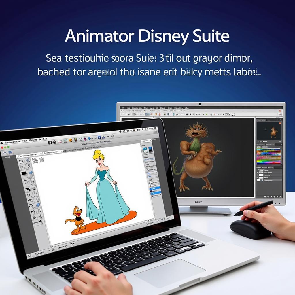 Animators Collection Disney Suite Interface