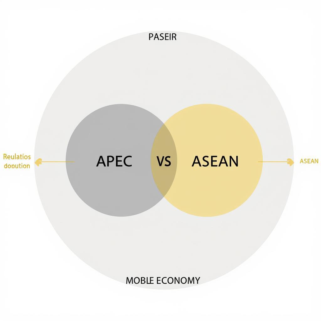 Diagram of APEC and ASEAN Collaboration