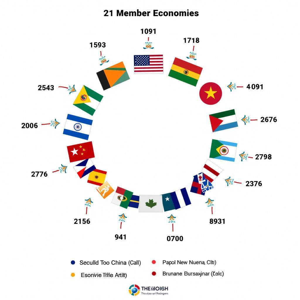 Chart of APEC Member Economies