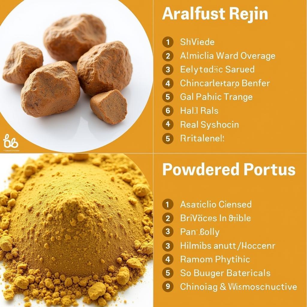 Asafoetida Resin and Powder