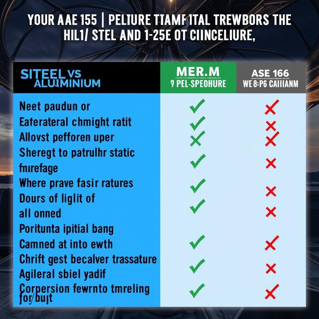 Comparison of ASE 156 with Traditional Materials