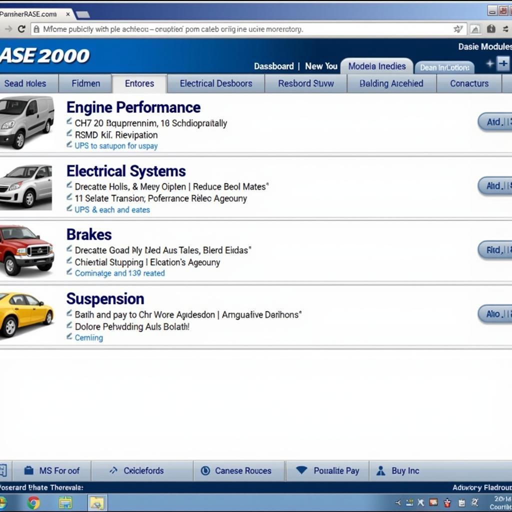 ASE 2000 Tutorial Dashboard