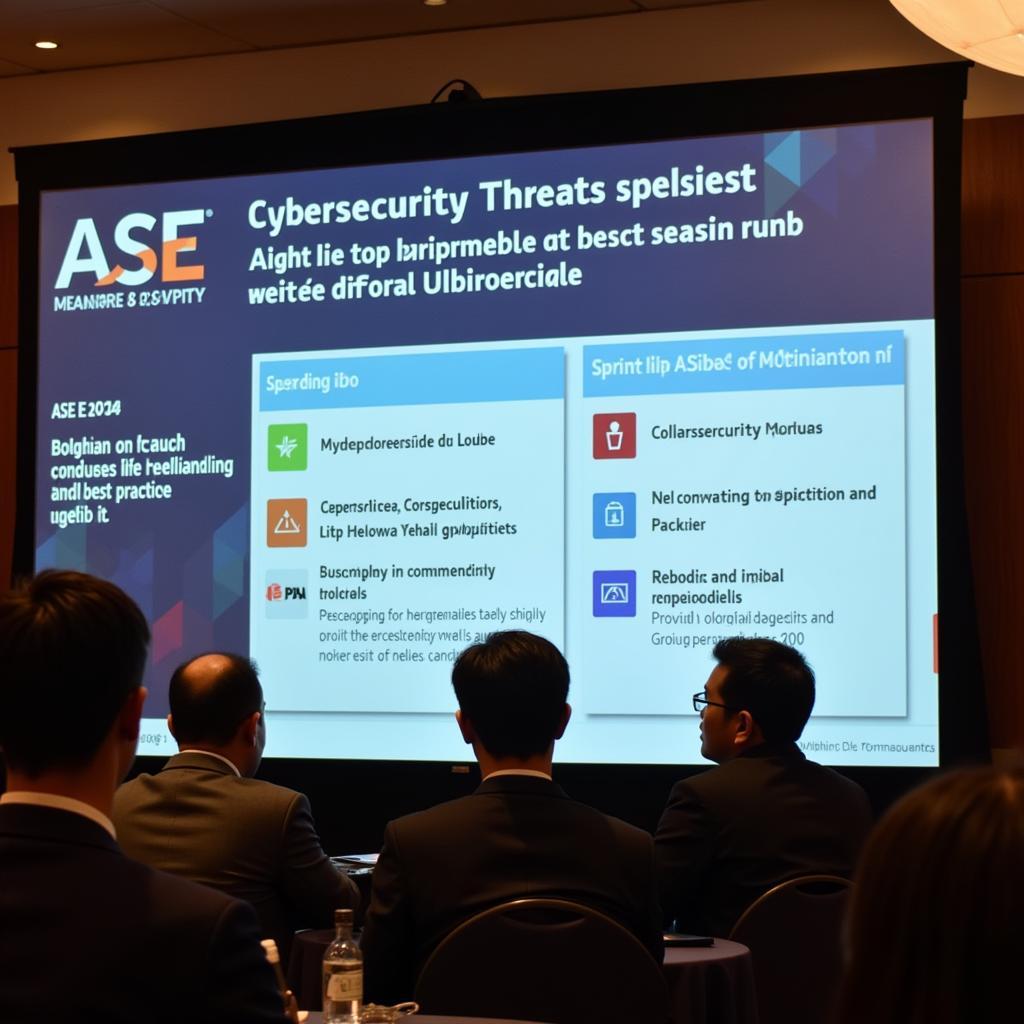 Cybersecurity in Southeast Asia at ASE 2018