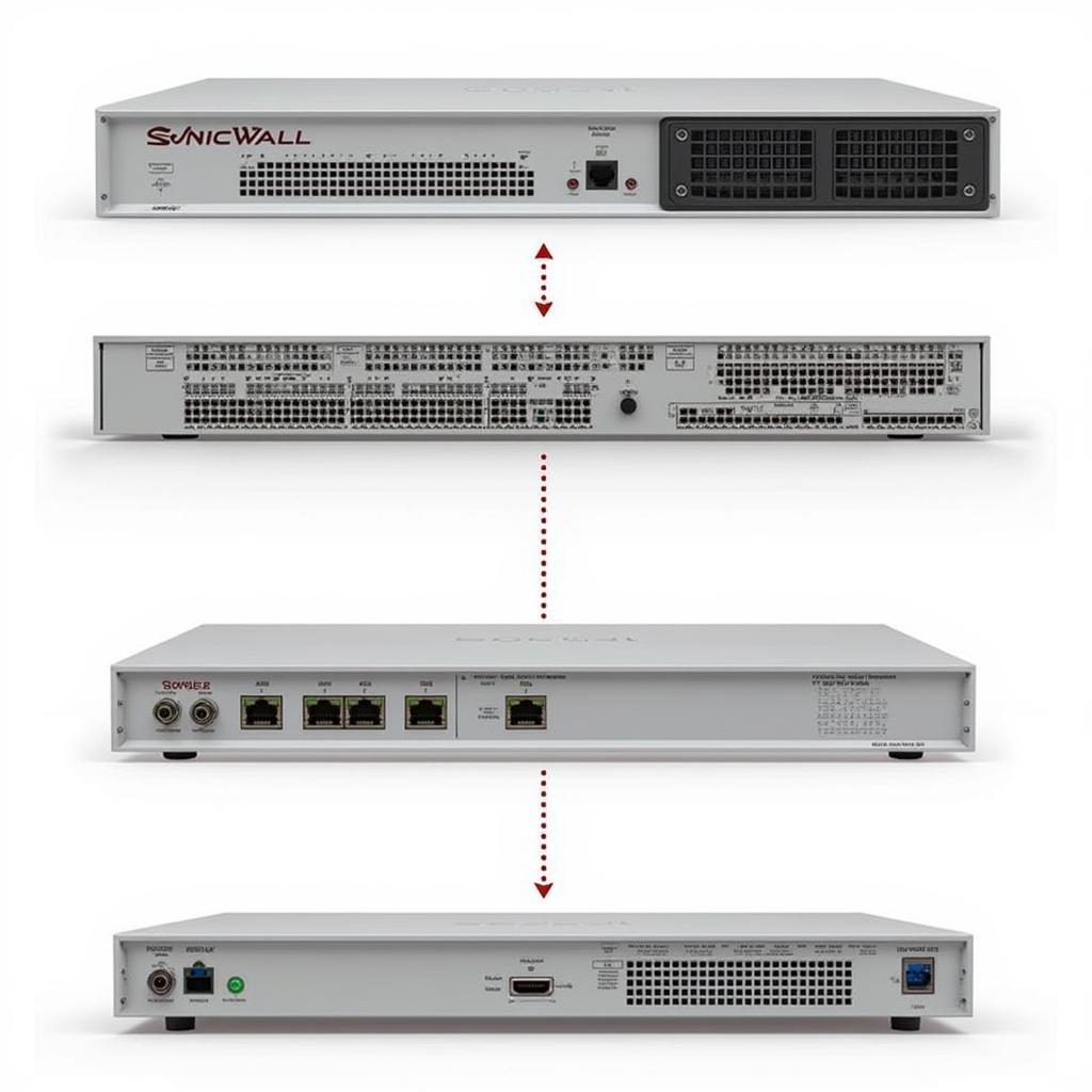 ASE 2600 SonicWall Firewall Front Panel