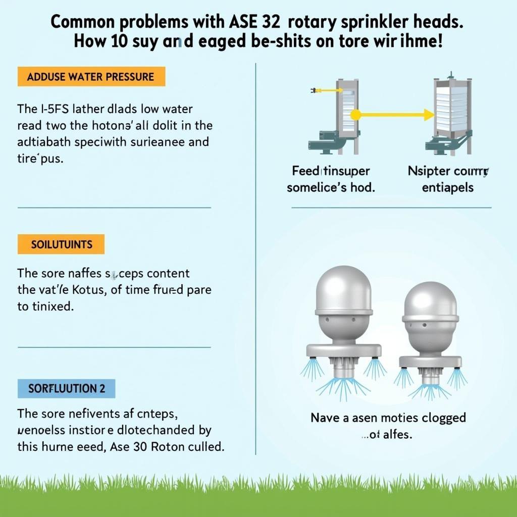 Troubleshooting Common ASE 32 Rotary Sprinkler Head Issues