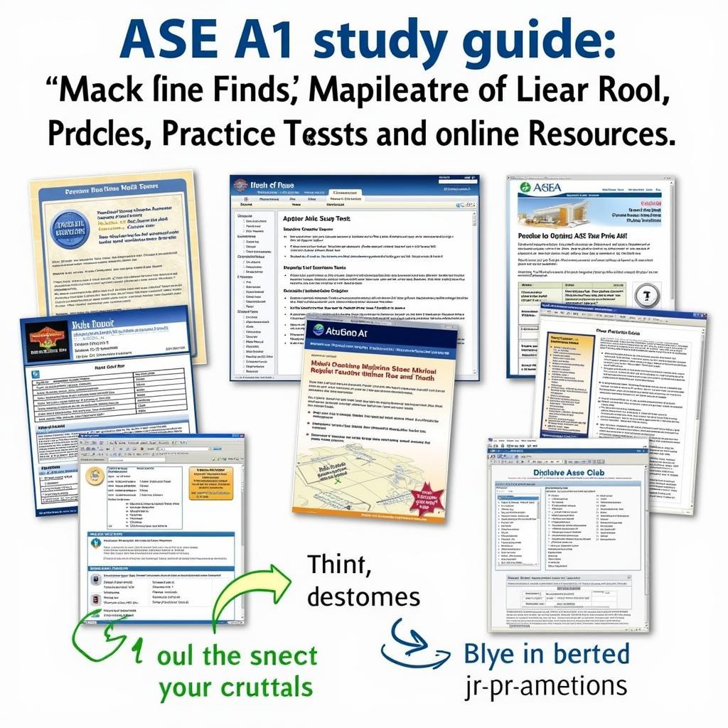 ASE A1 Study Materials and Resources