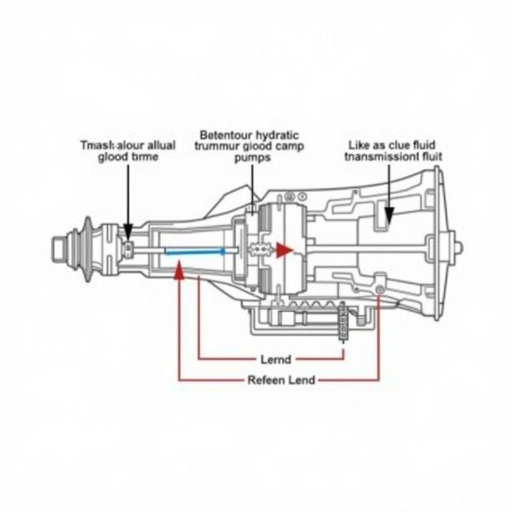 ASE A2 Automatic Transmission Hydraulic System Diagram