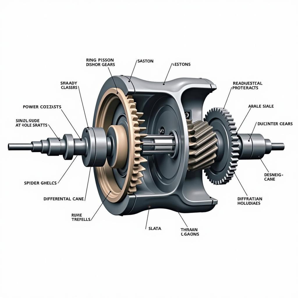 ASE A3 Differential Diagram and Components