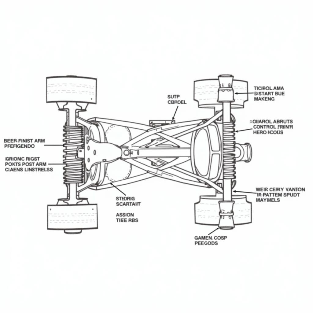 ASE A4 Suspension and Steering System Diagram