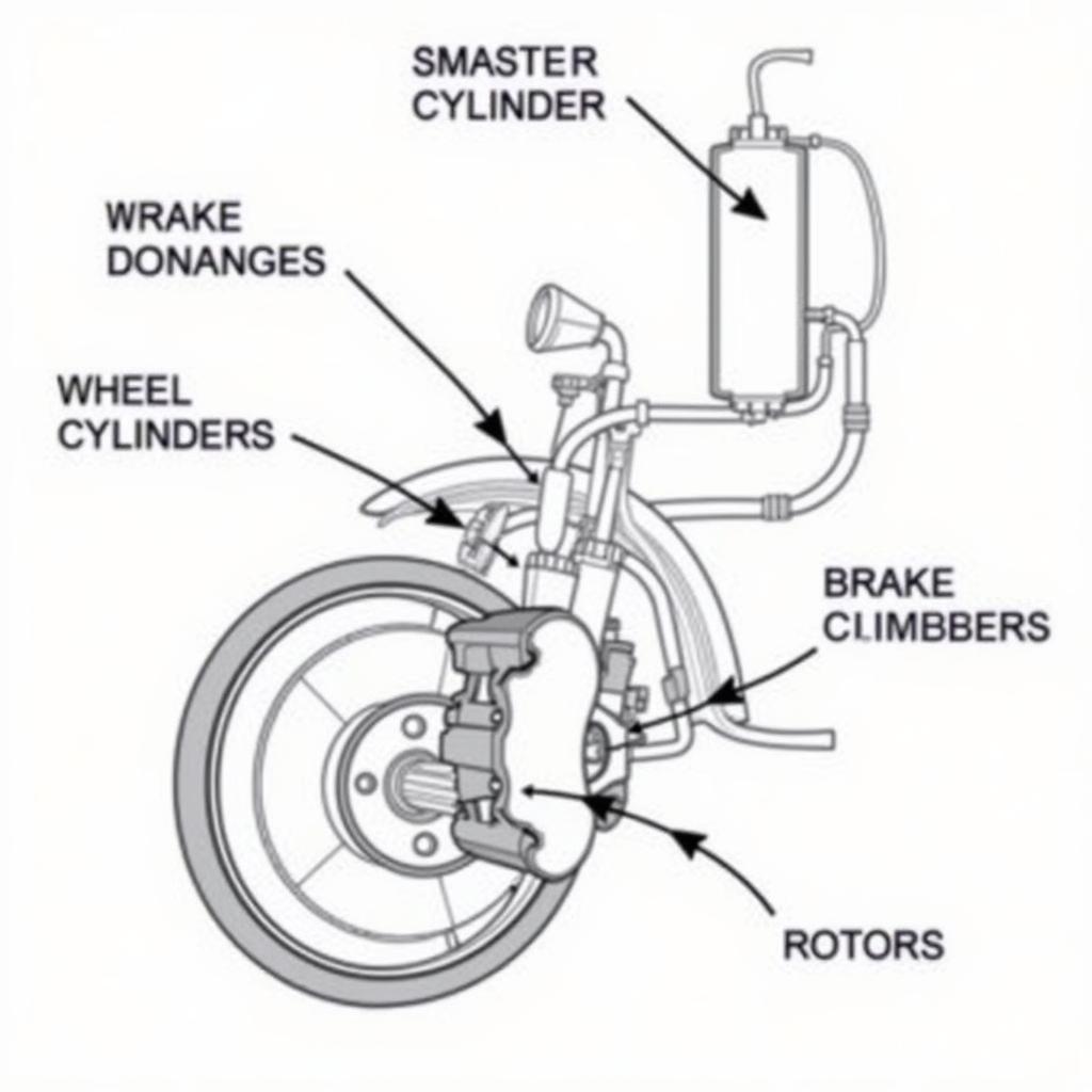 ASE A5 Brake System Diagram