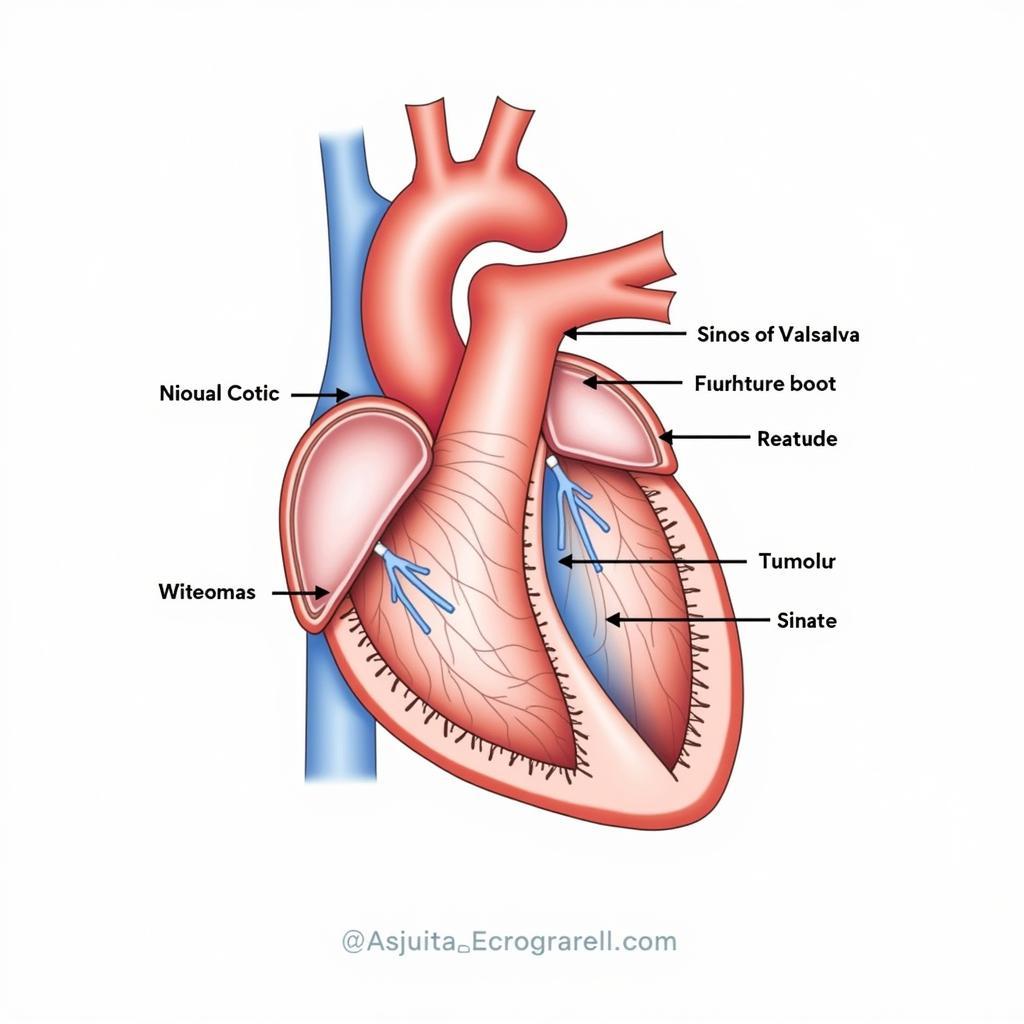 ASE Aortic Root Measurement Diagram