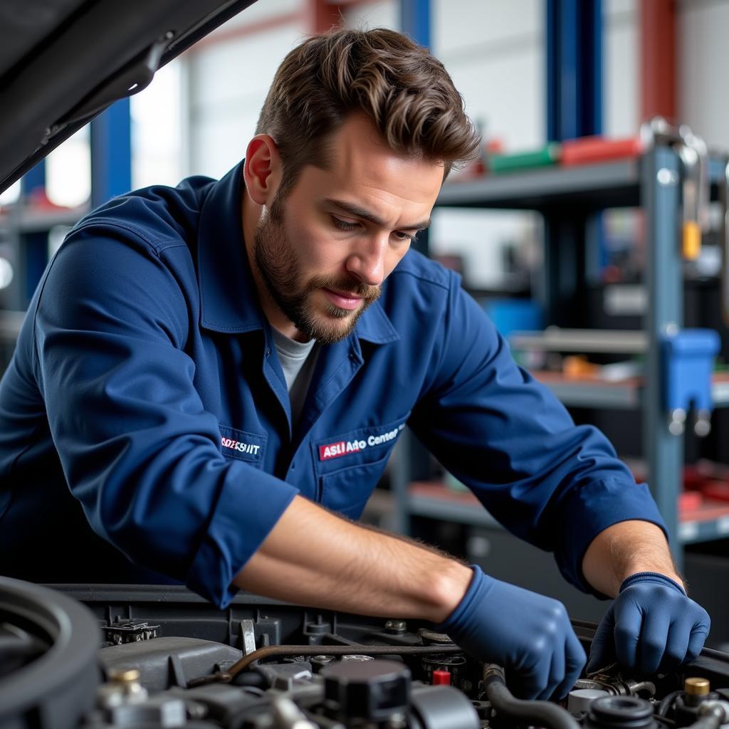 Mechanic Working at Ase Auto Center LLC in Washington, UT