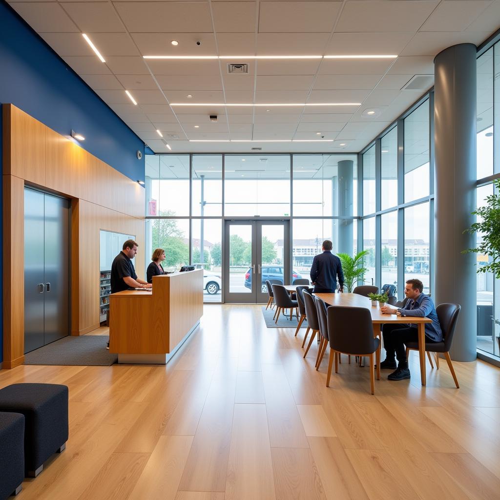 ASE Bobigny Interior Reception Area