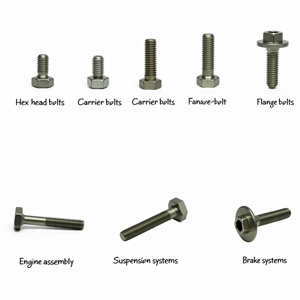 Different Types of ASE Bolts and Their Applications