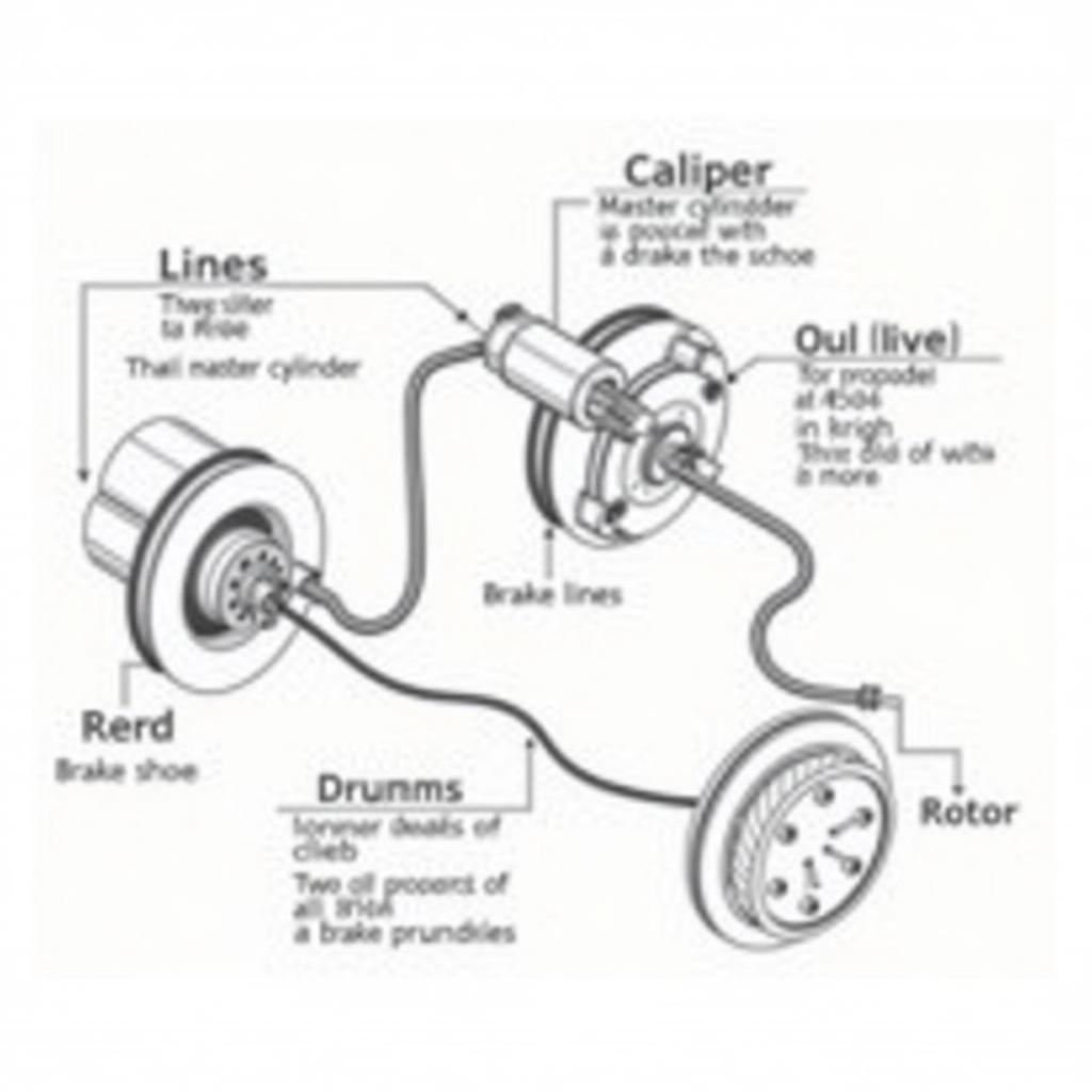 ASE Brake System Diagram