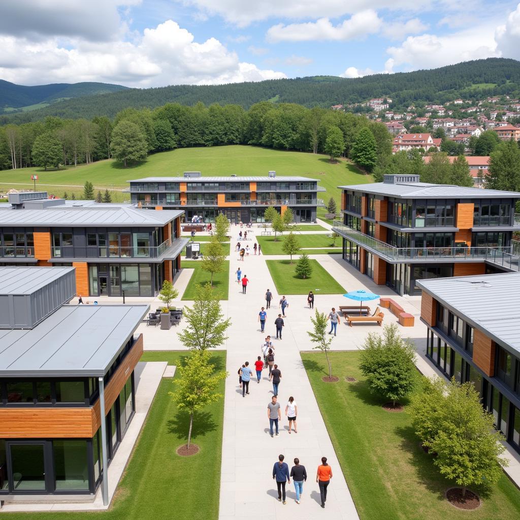 Ase Brasov Campus in 2017