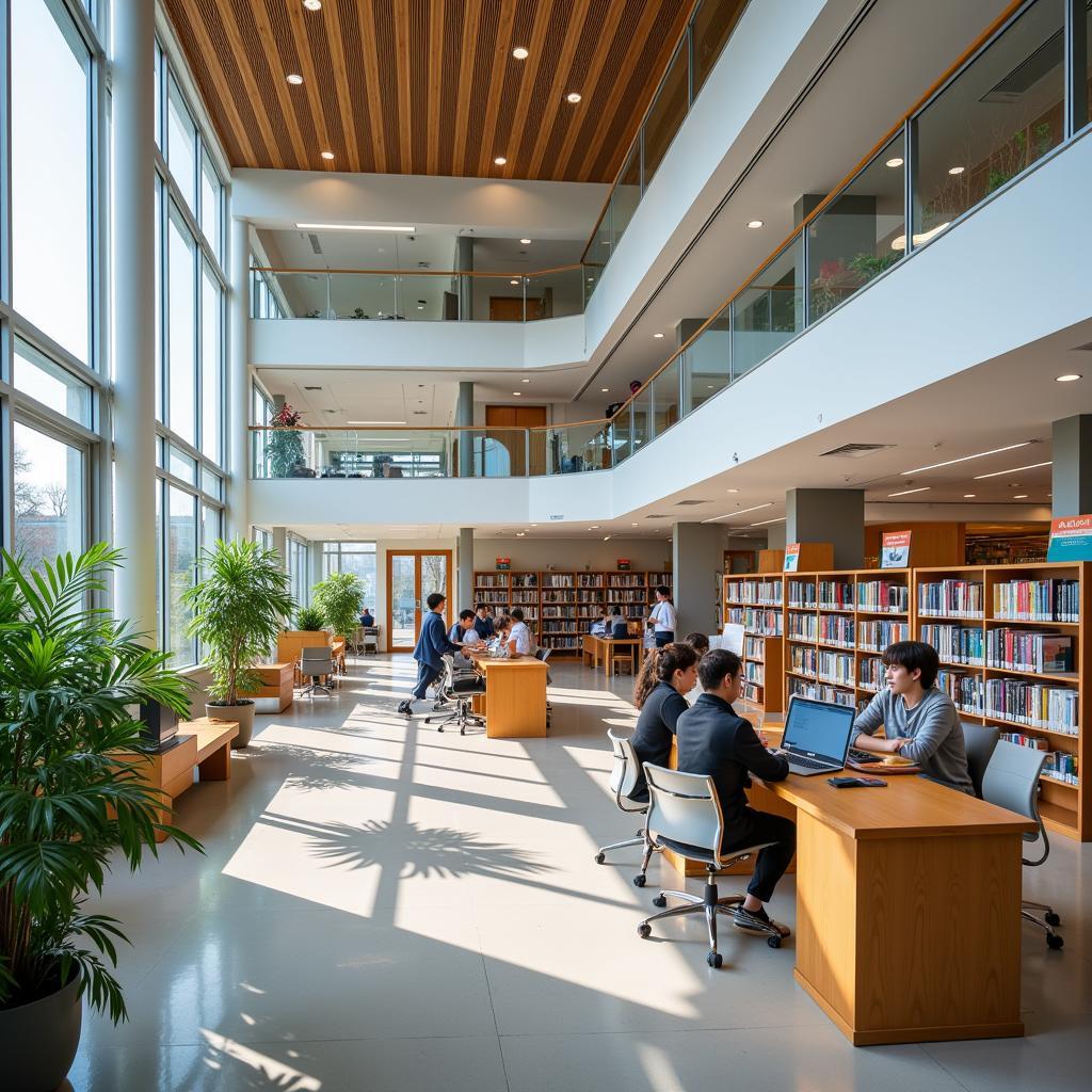 ASE Bucharest Library Interior