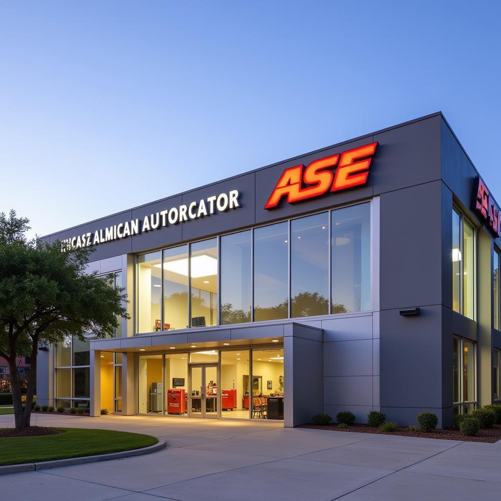 ASE Building Exterior at UT Austin