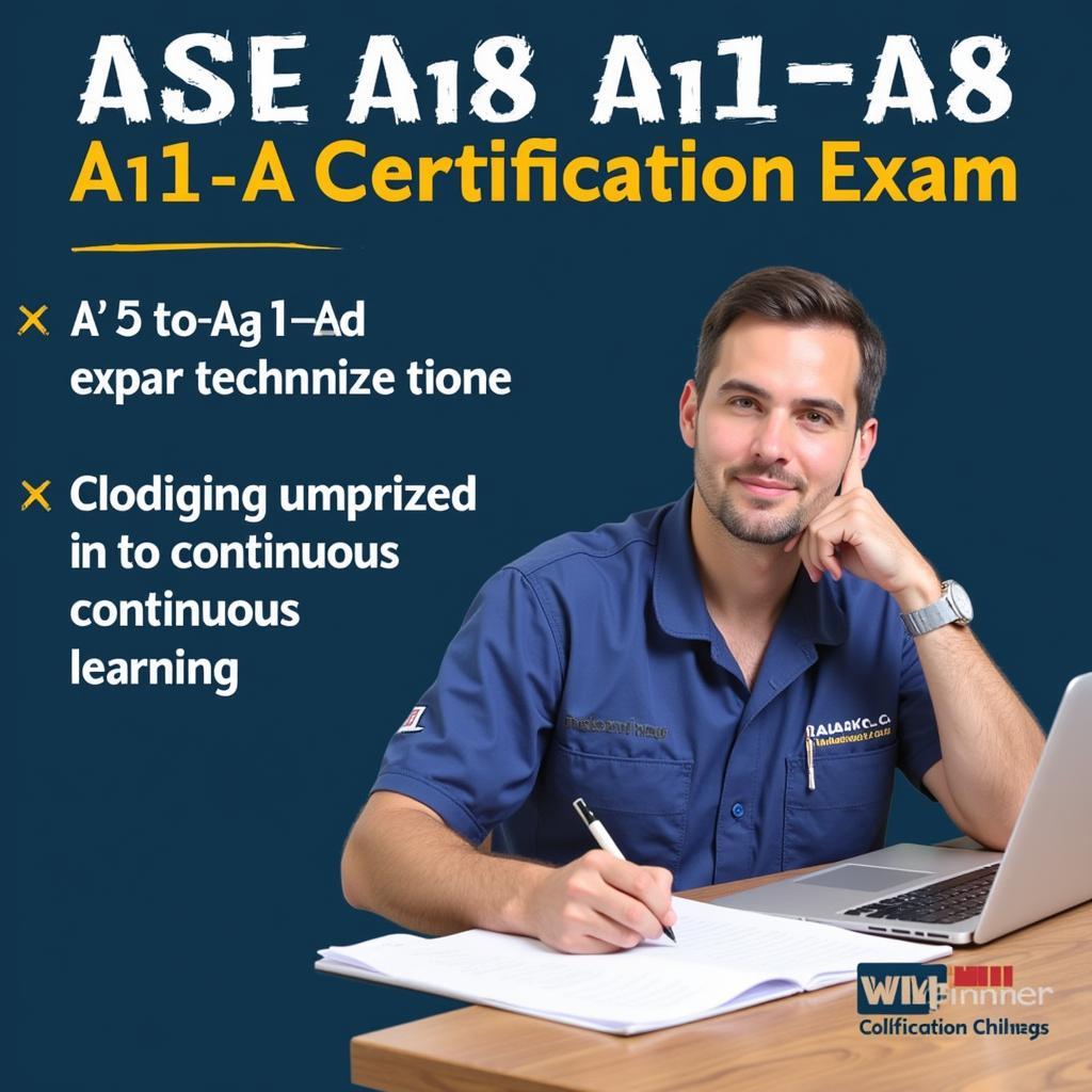 ASE Certification A1 A8 Exam Preparation