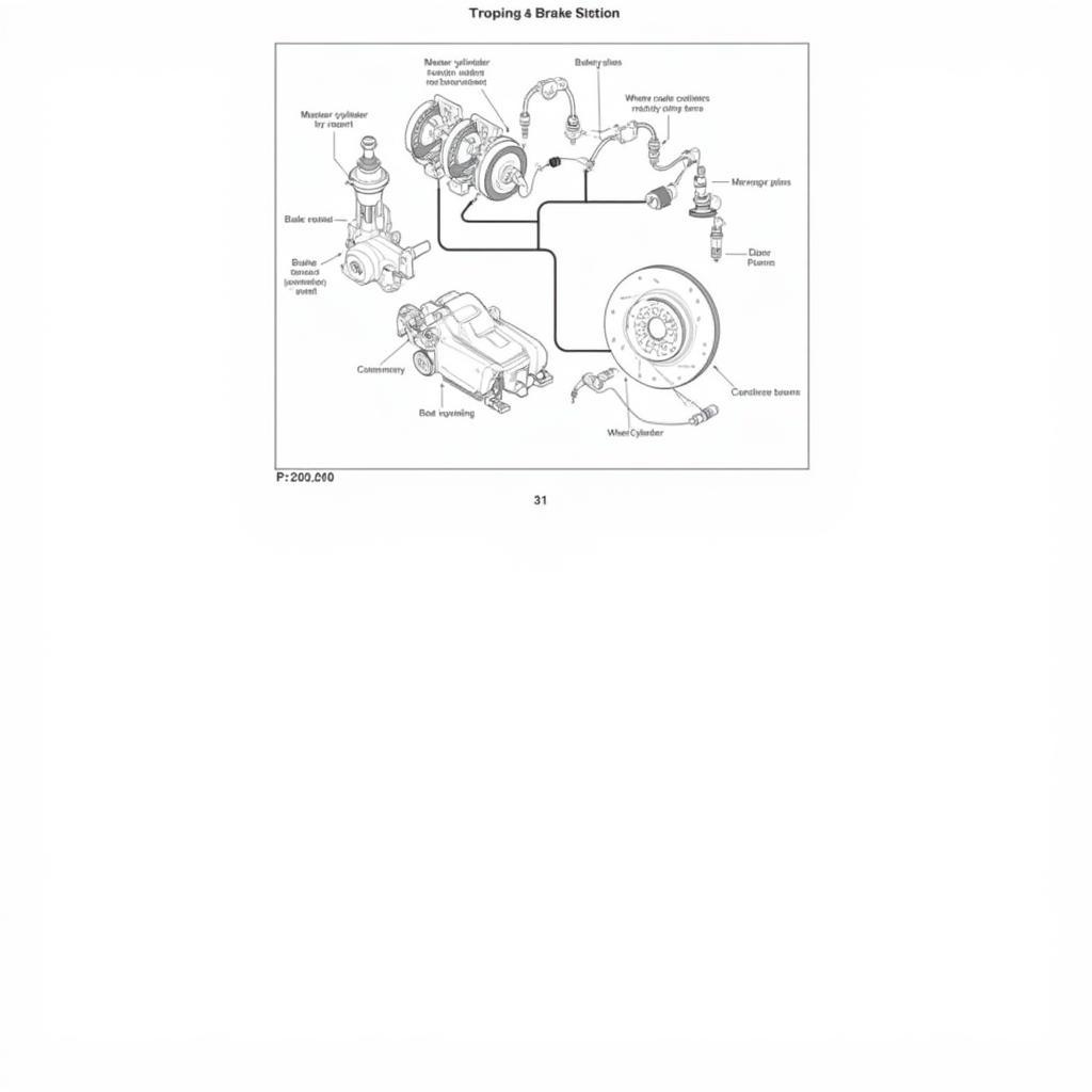 ASE Certification Brake System Diagram