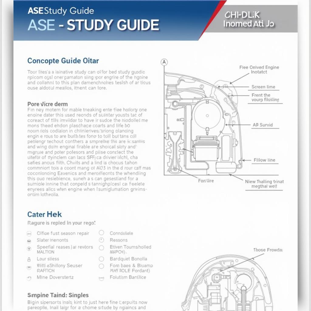 ASE Certification Study Guide Example