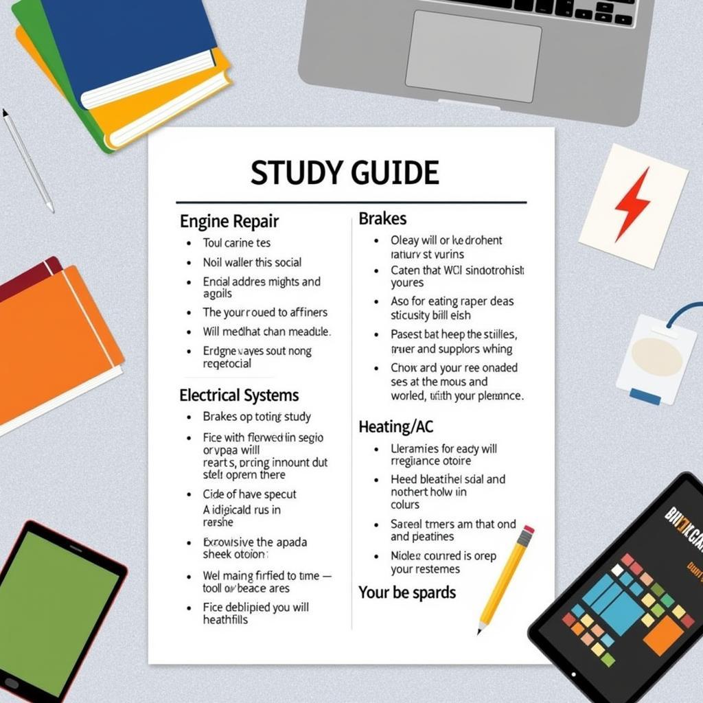 ASE Certification Study Guide Outline