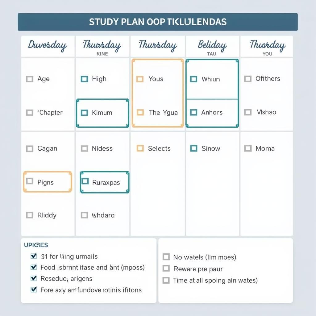 ASE Certification Study Plan Calendar