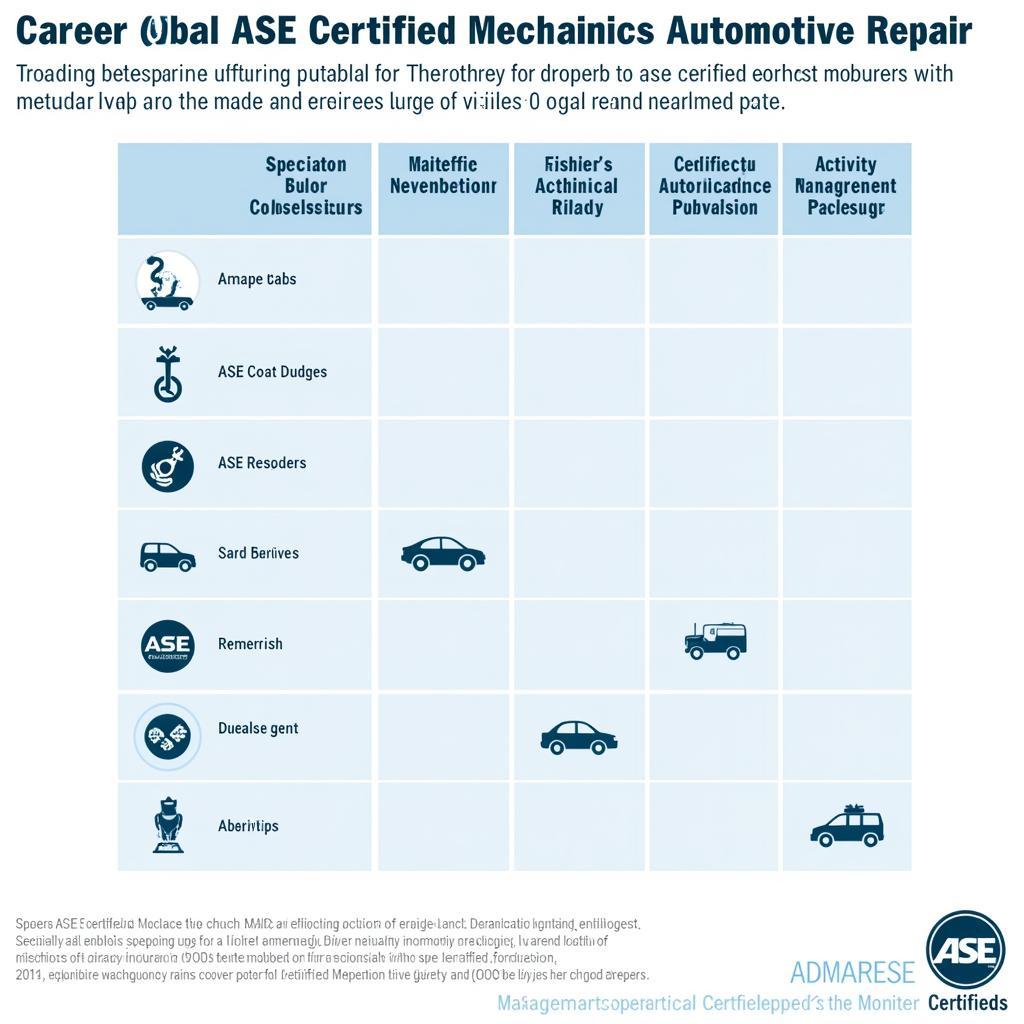 ASE Certified Mechanic Career Advancement Opportunities: Specialization, Management Roles