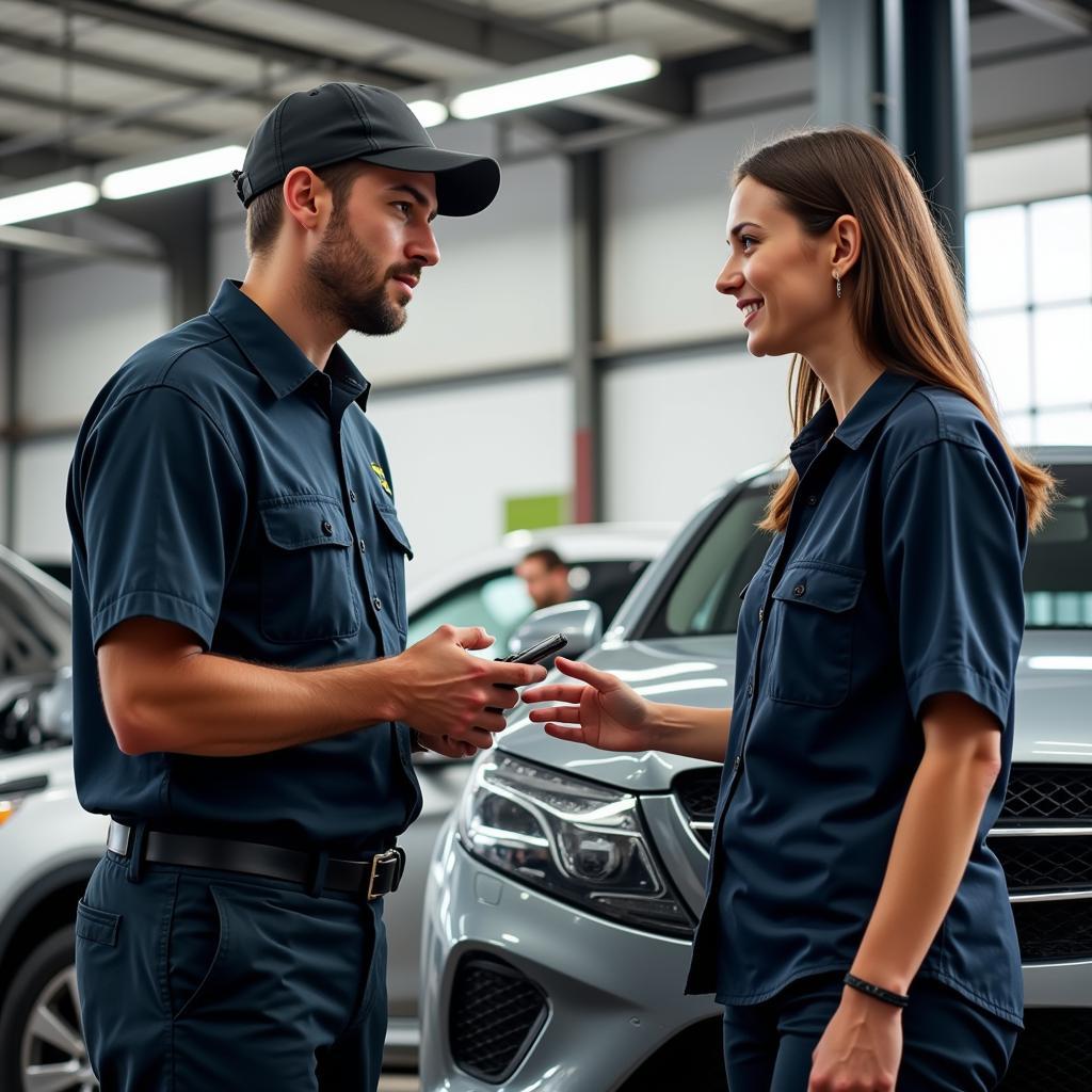 ASE Certified Mechanic Grants Pass OR Customer Interaction